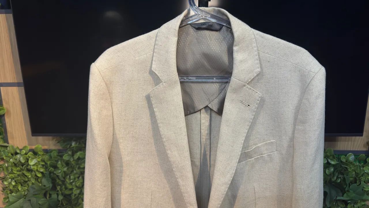  Blazer Oficina Linho Tailoring TAM 48  - Foto 3