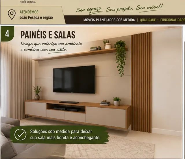 Móveis Projetados Sob Medida em João Pessoa - Foto 4