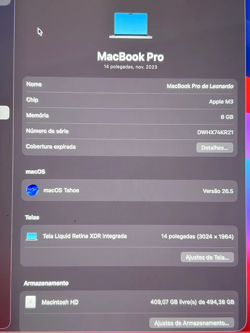 MacBook Pro 2023 - Foto 2