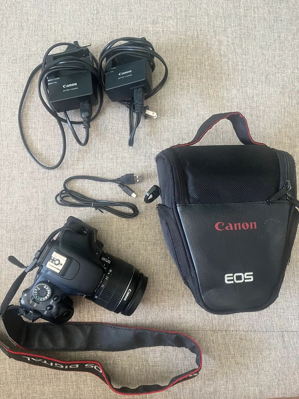 Canon t3i com lente  - Foto 5