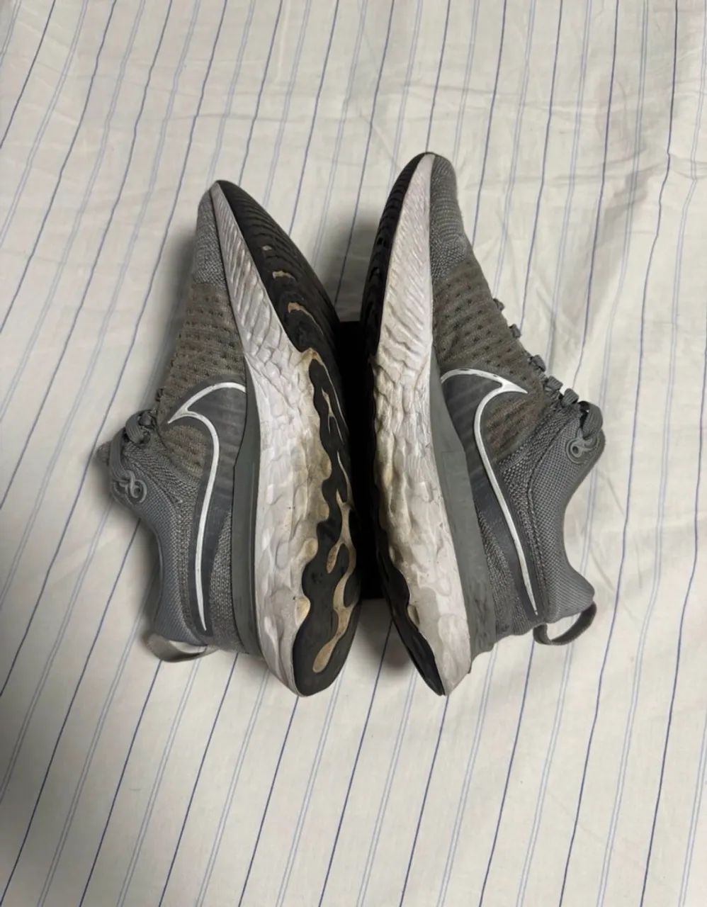 Tênis Nike React infinity flyknit 2 cinza - Foto 2
