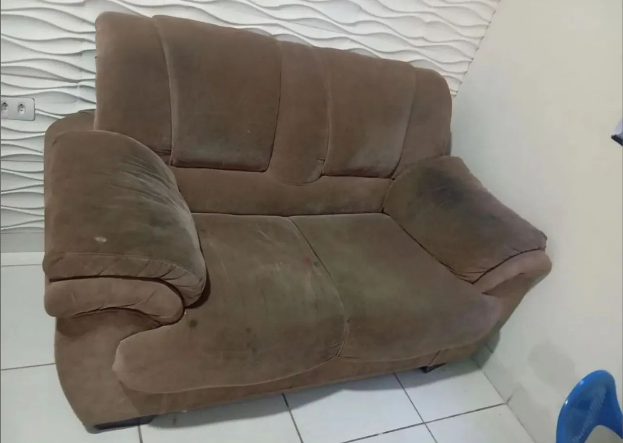 Sofá 2 lugares usado  - Foto 3