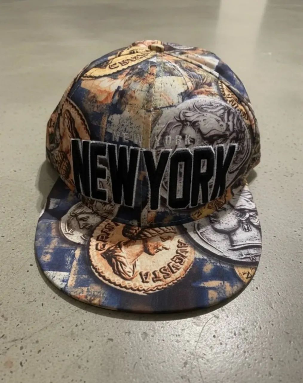 boné t&t new york snapback único
