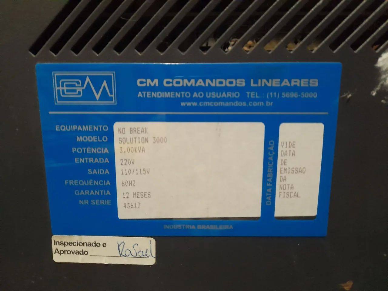 Nobreak CM SOLUTIONS 3KVA - Foto 3