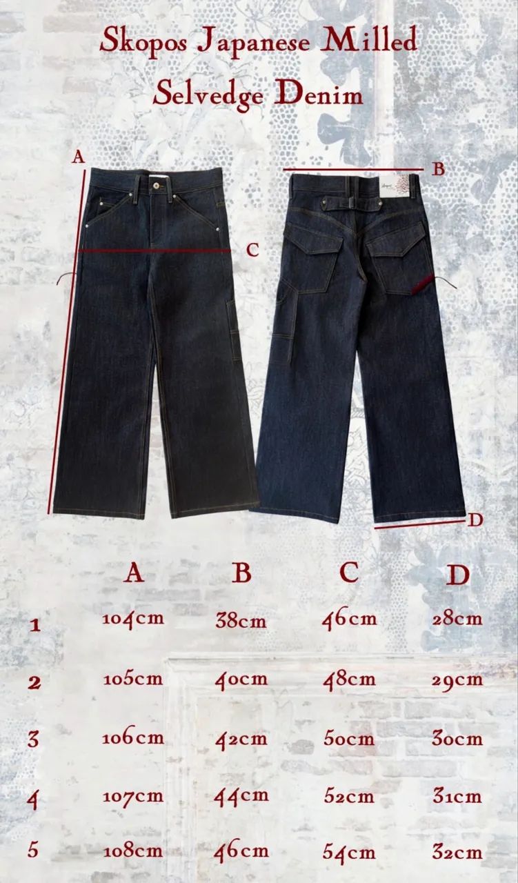 Skopos selvedge denim  - Foto 3