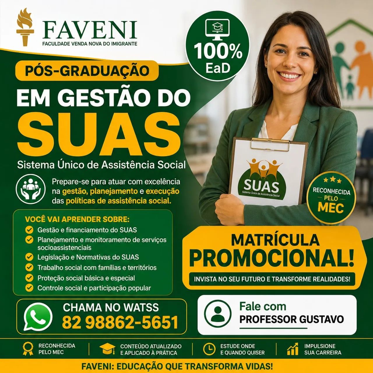 Graduação e Pós-graduação EaD