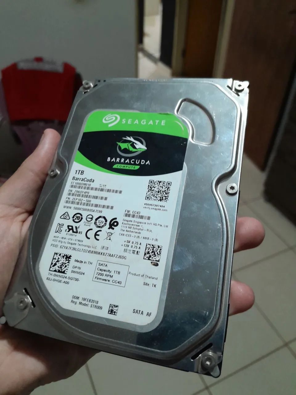 HD 1tb marca seagate 7200rpm - Foto 3