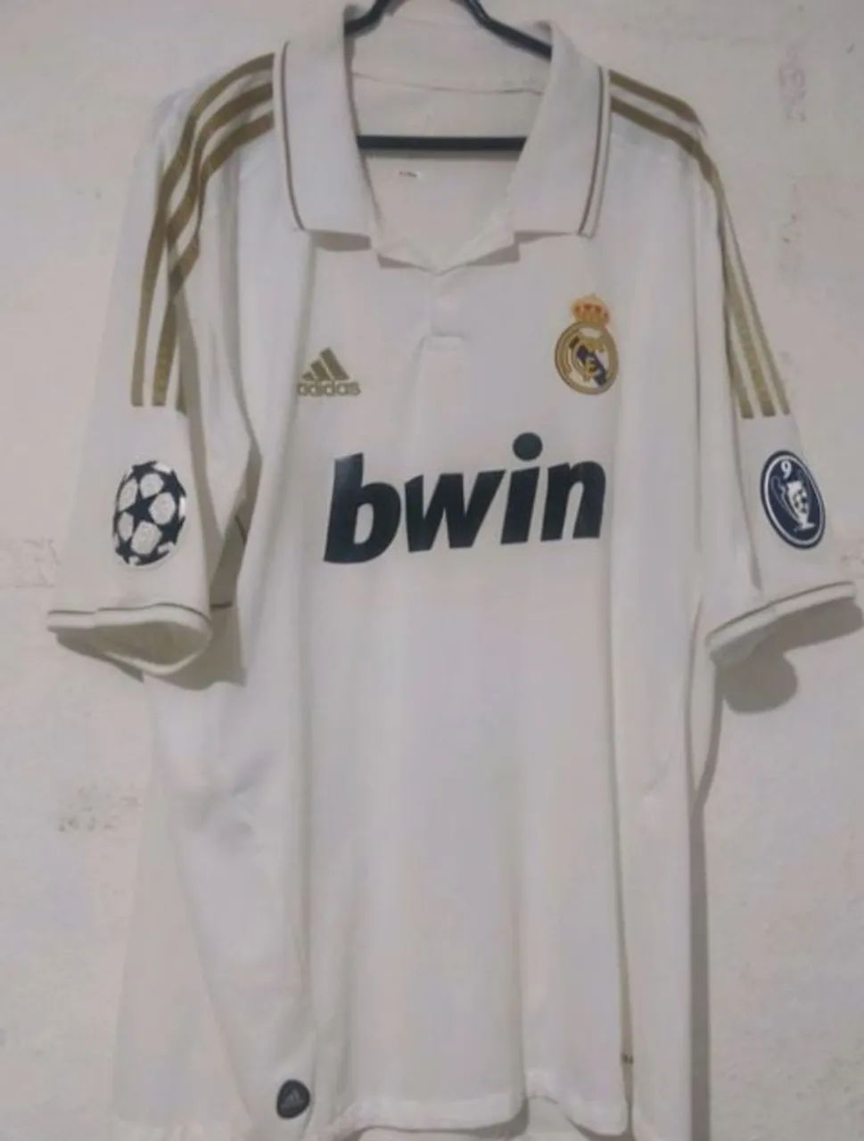camisa real madrid adidas ucl 2012 xl