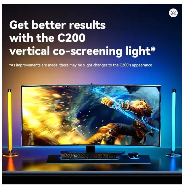 backlight rgb inteligente sincronizacao para monitor 34 polegadas  - Foto 5