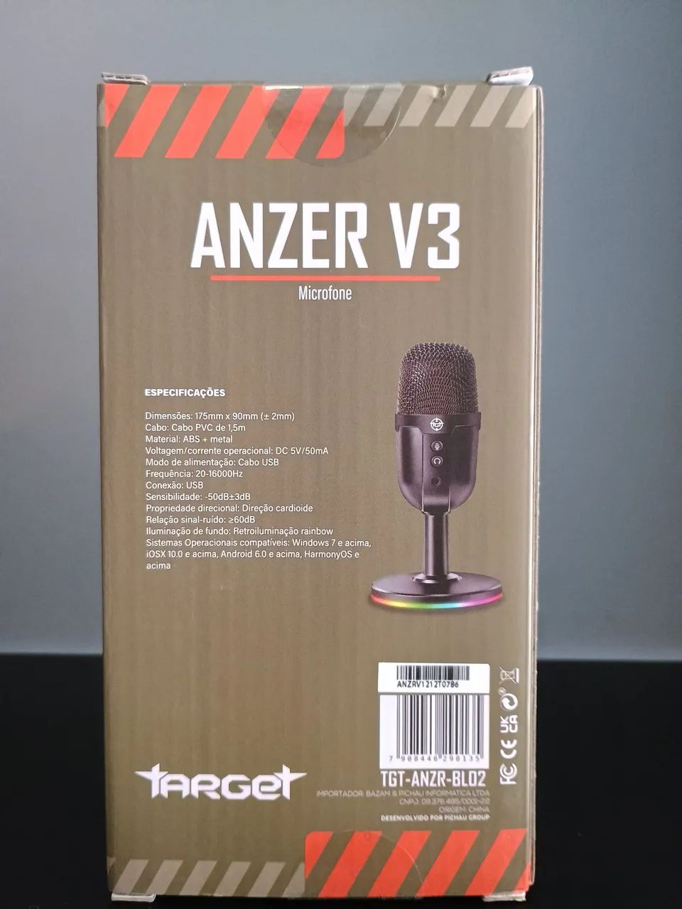 Microfone TGT Anzer V3 Rainbow - Foto 2