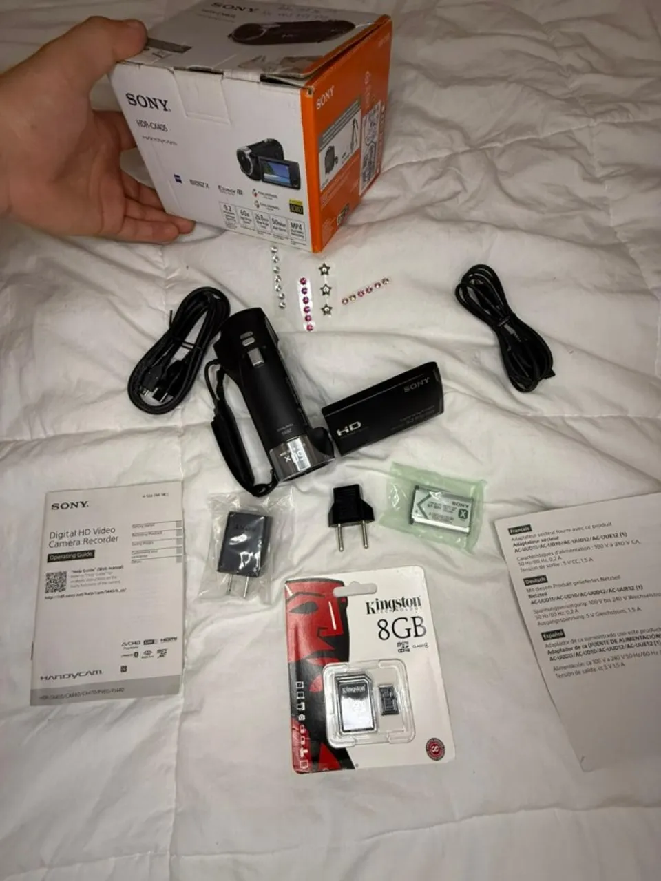 sony handycam hdr cx405