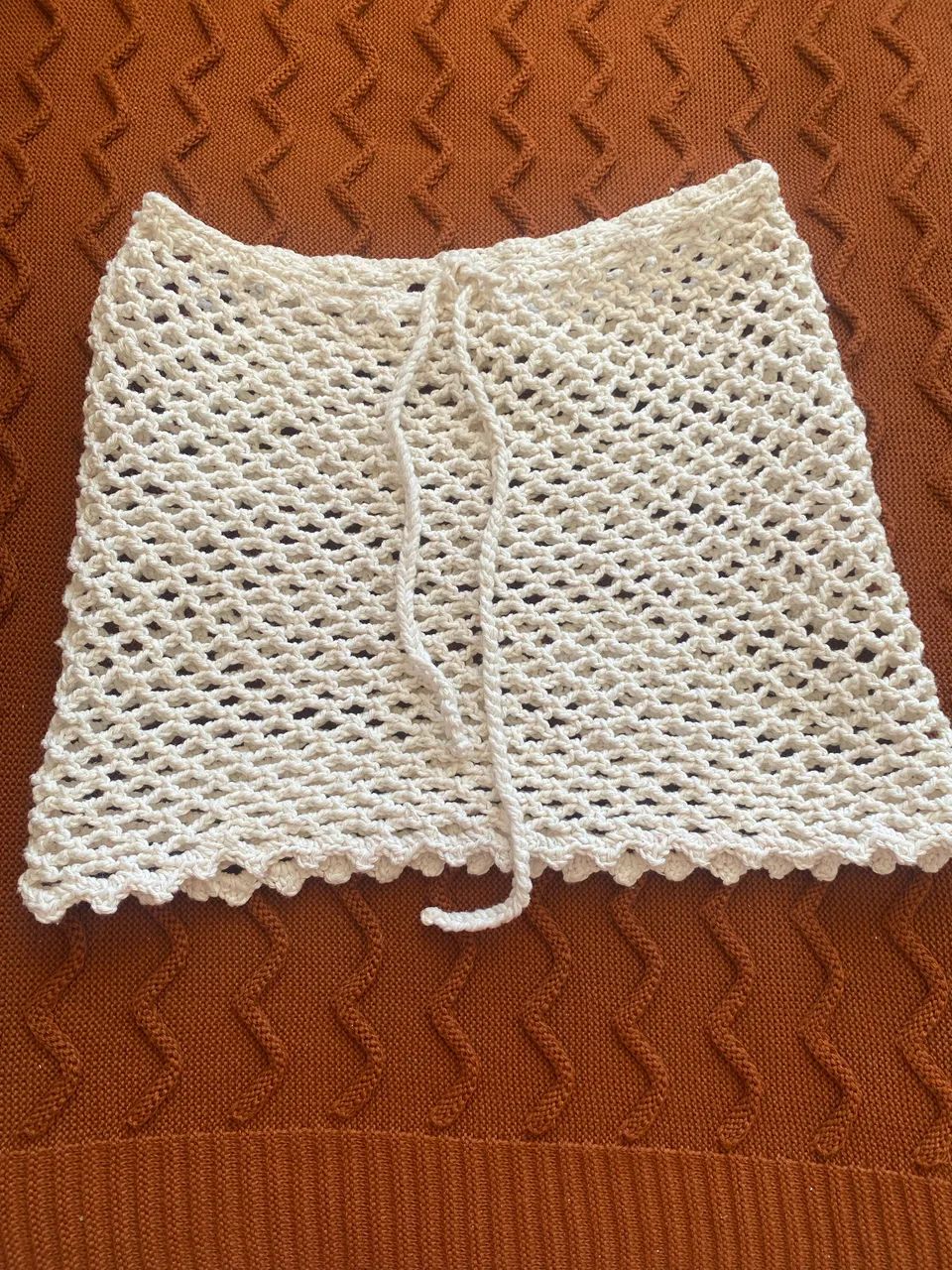 Saia de crochet 