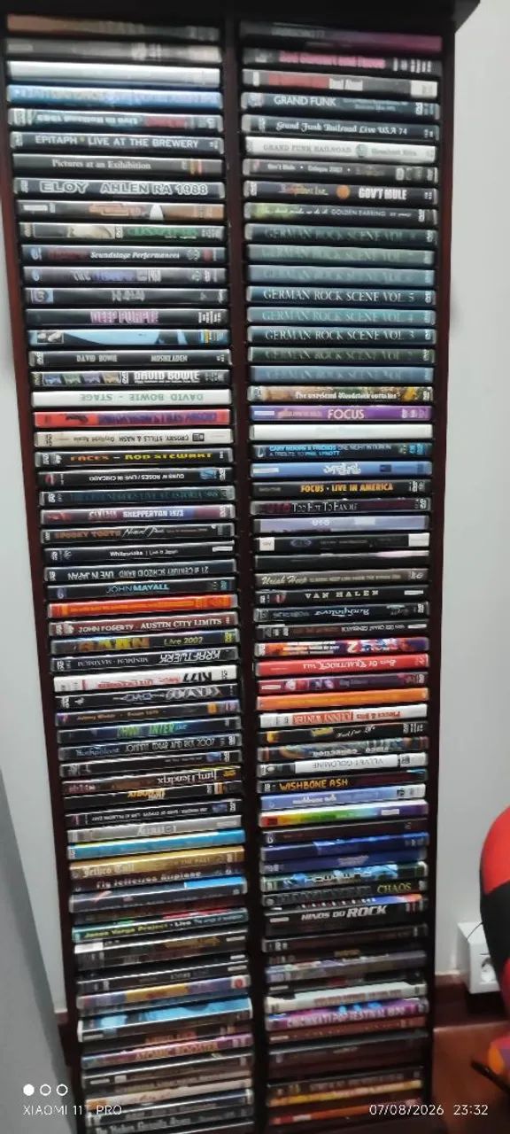 Coleção de DVD nacionais e importados 