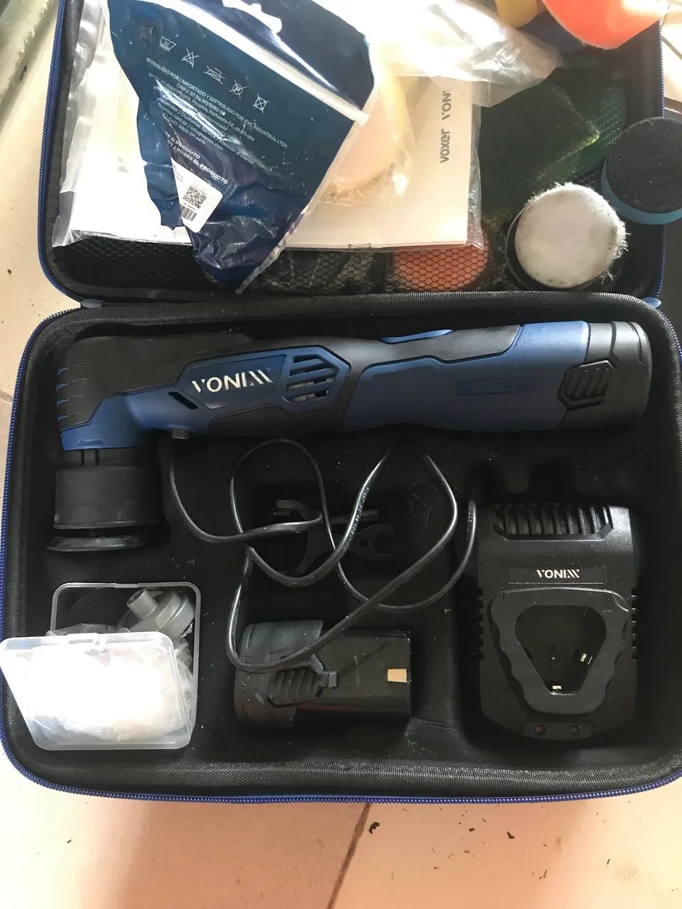 Vendo Politriz Vonixx Profissional Portátil   - Foto 3