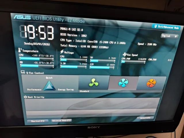 Kit Intel Asus P8H61-M LX2 R2.0 - Foto 4