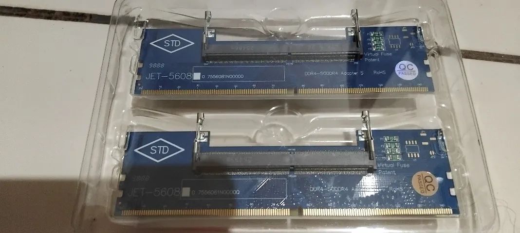 Adaptadores de memória ddr4 de notebook para Pc