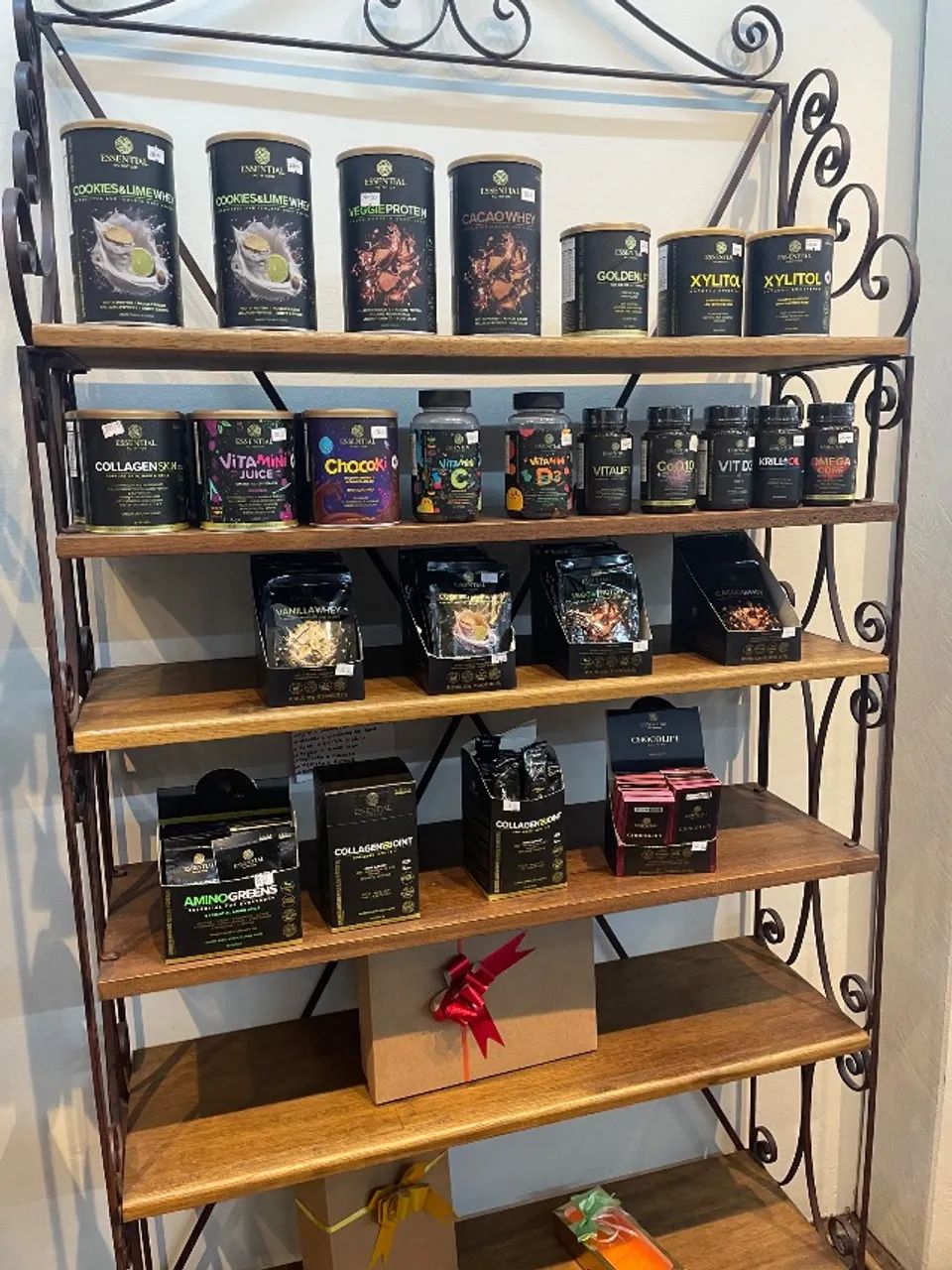 Prateleira de madeira 