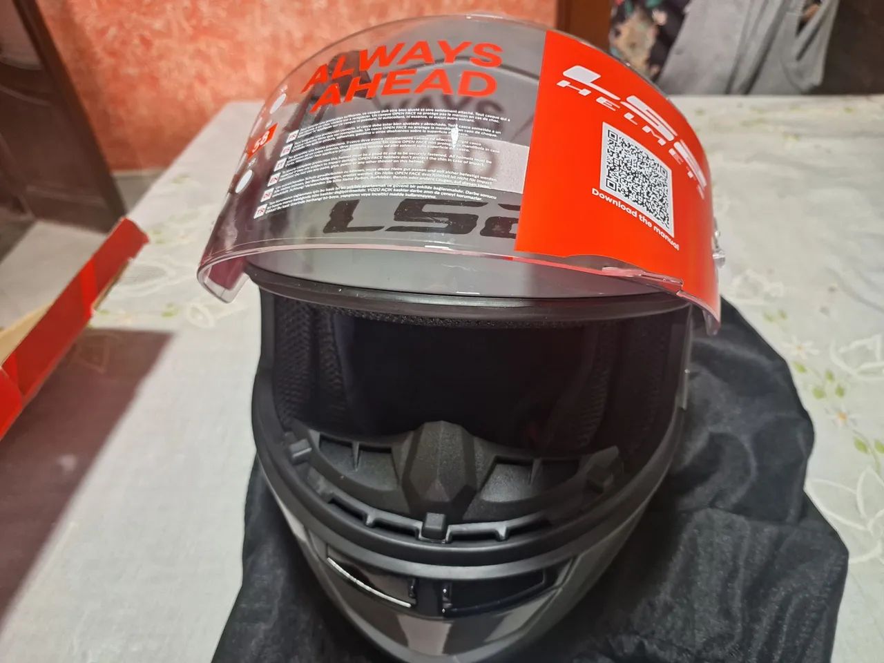 Viseira original LS2,Helt ,Tex ,Fw3  - Foto 3