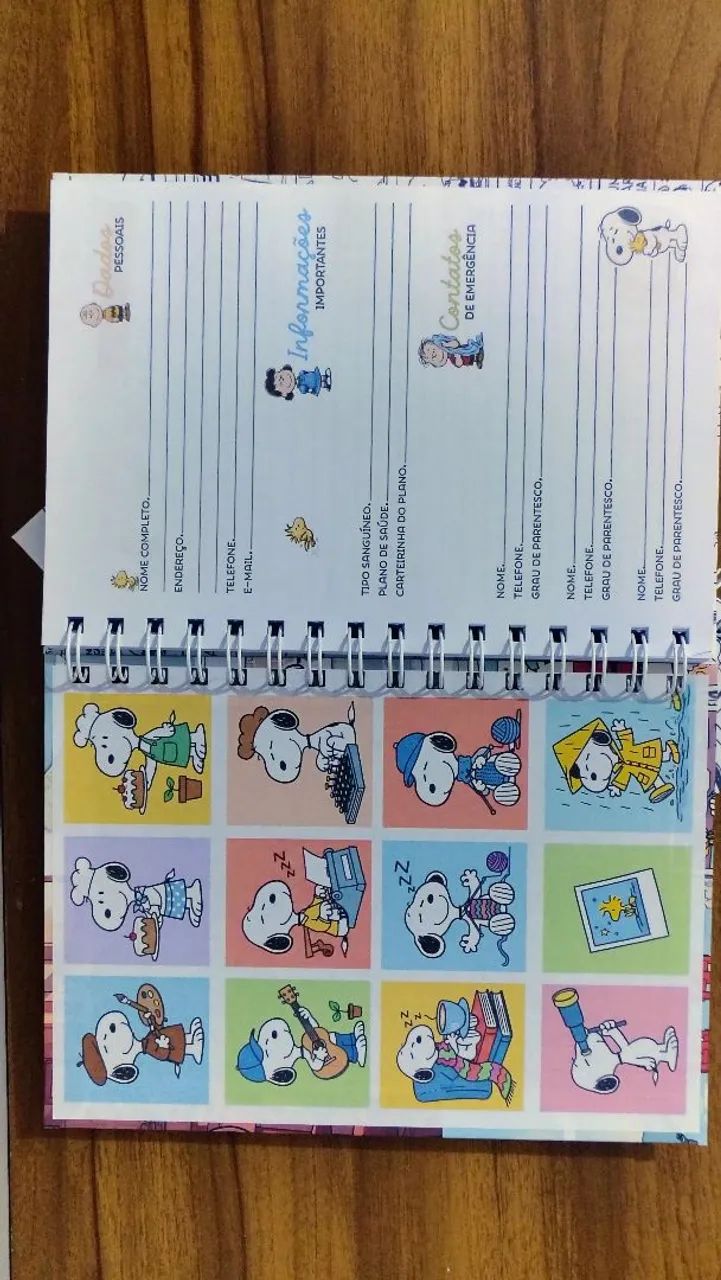 Planner Permanente Snoopy A5 - Foto 4