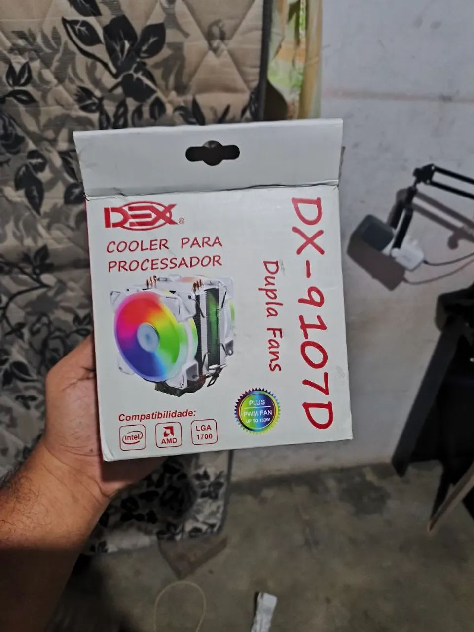 Kit placa mãe + processador + Air cooler - Foto 4