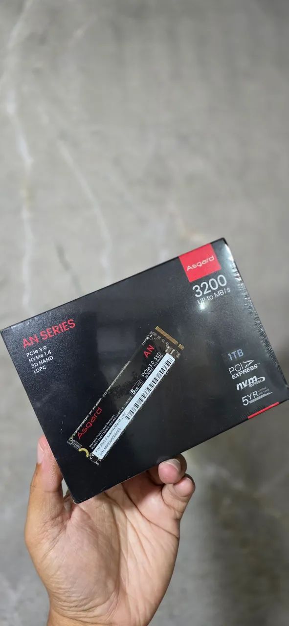 Asgard AN3.0 SSD 1 TB, M.2 NVMe PCIe 3.0, 3200/3000 MB/s
