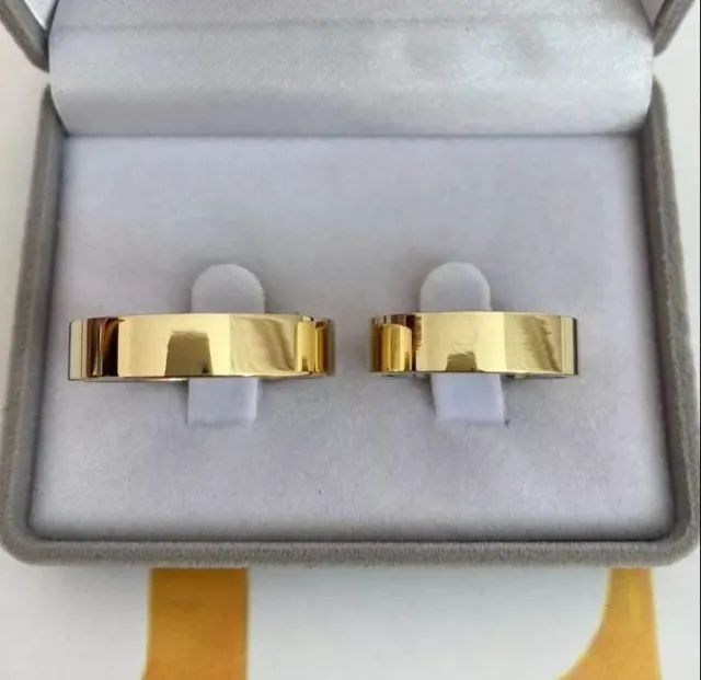 Alianças de moeda antiga a pronta entrega 