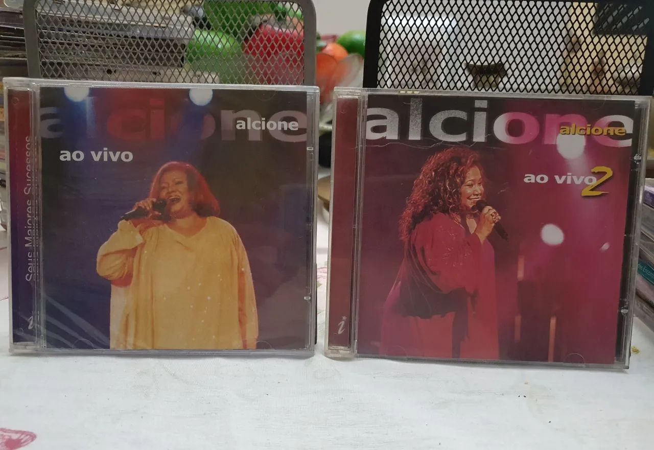 Lote CDs Alcione ao Vivo volumes 1 e 2 - Foto 4