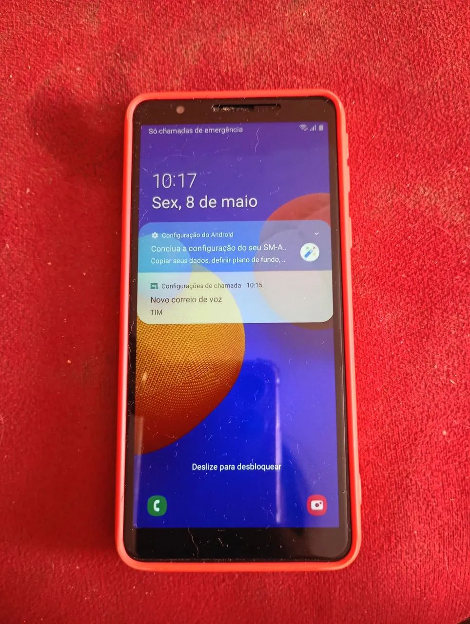Celular A01 core seminovo 