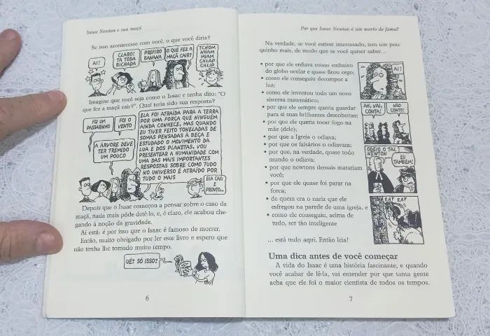 Livro Isaac Newton e sua maçã - Foto 4