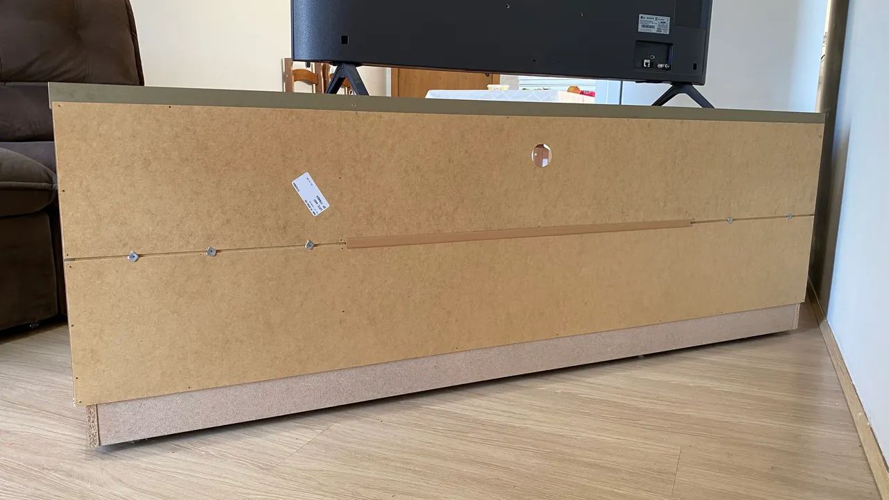 Rack tv Estante bancada - 1,80m - Freijo - Seminovo - Foto 4
