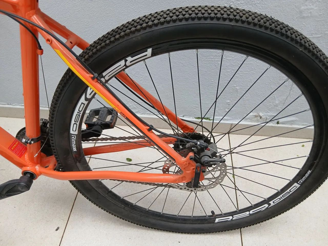 BICICLETA ABSOLUTE ARO 29 LARANJA - Foto 3