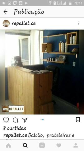 Balcão de pallet, pallets, palete ou paletes - Foto 3