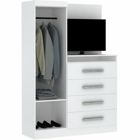 Guarda Roupa Multi Uso Novo Montagem Gratuita - Foto 4