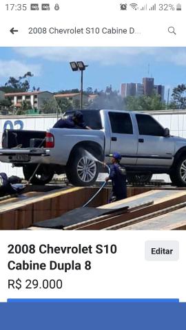 Troco S10 gasolina 2.4 econômica