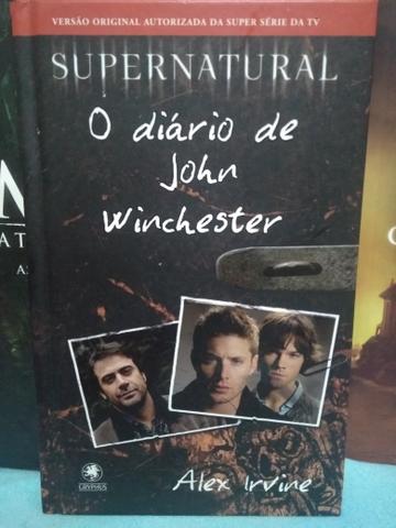 Livro o diario de John Winchester
