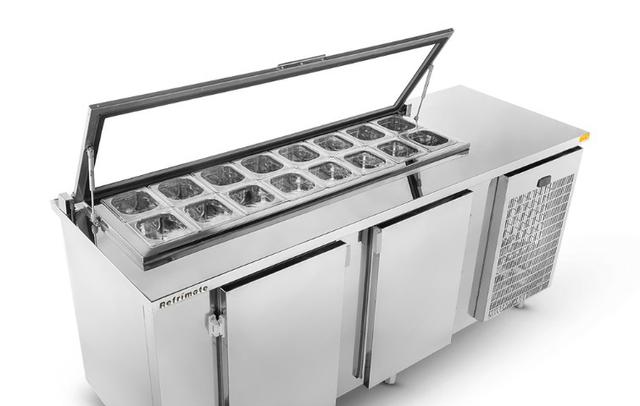 Balcão refrigerado condimentador - Irani *