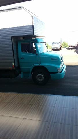 MB 1214 motor 366 baú Linshalm agregado trabalhando rastreado valor 79.900 - Foto 4