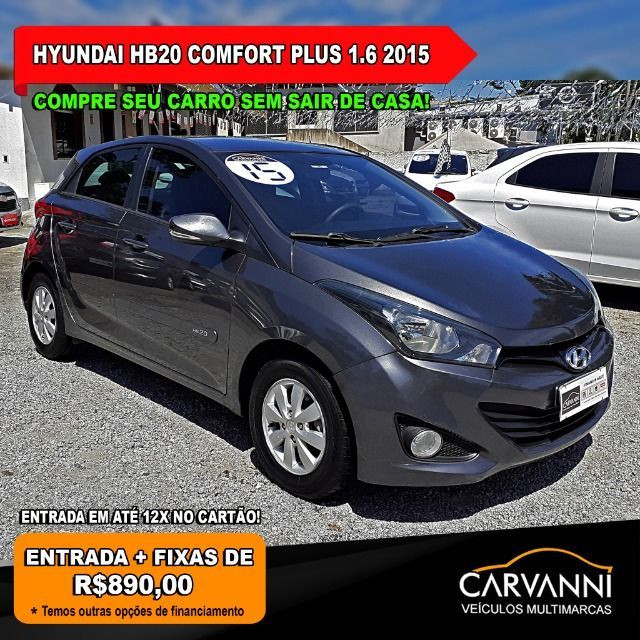 Hyundai HB20 Comfort Plus 1.6 2015 Completo