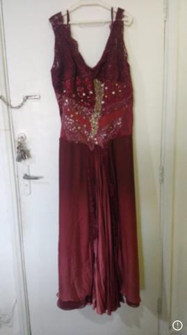 Vestido longo para festas plus size tamanho 48 / 50