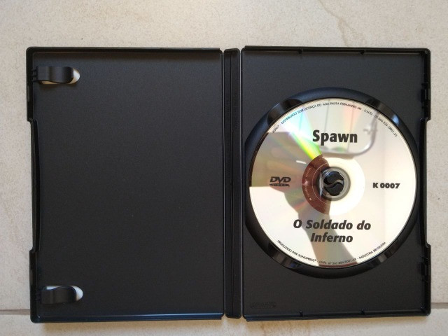 DVD Spawn, o Soldado do Inferno. Desenho animado oficial de 2002