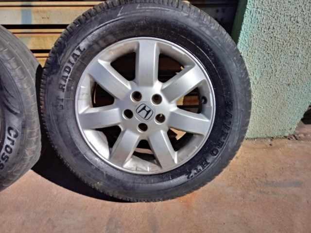 Jogo Roda Pneu Aro 17 Honda Crv 2011 - Foto 2