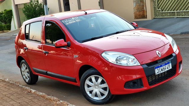 RENAULT SANDERO EXPRESSION 1.6 8V HIFLEX COMPLETO MOD 2012 NOVÍSSIMO