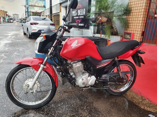 MOTO HONDA FAN 125 COM SIDECAR INCLUSO