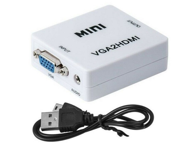 Adaptador Hdmi Para Vga com Porta de Audio Arduino Automação Robotica COD-CP379  - Foto 3