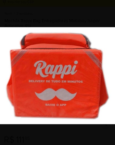 bolsa da rappi olx