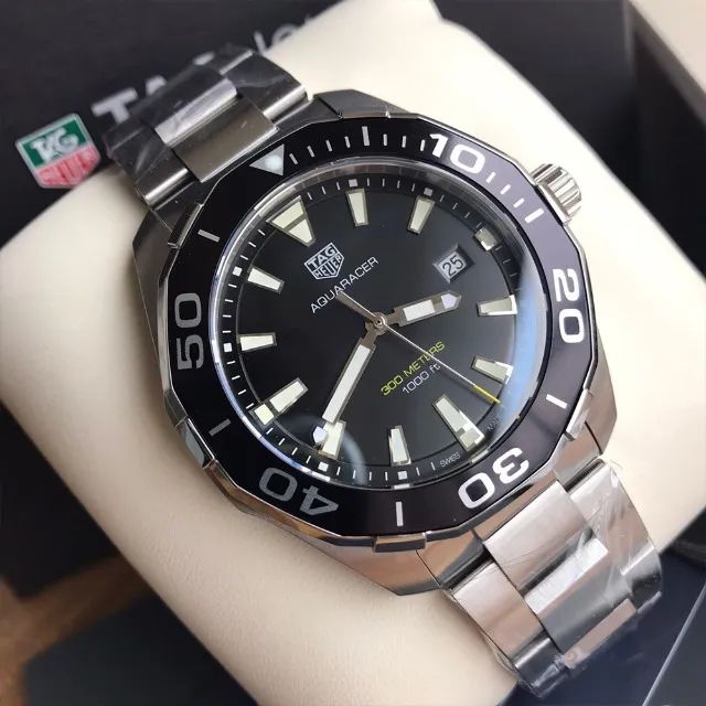 Rel gio TAG Heuer Aquaracer Calibre 5 Super Clone Black Dial