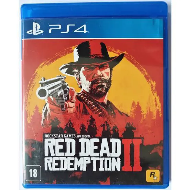 Jogo Ps4 Red Dead - Redemption 2 - Mídia Física dupla