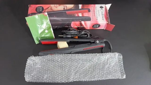 Prancha Red Tourmaline Ceramic Red Slim PAC164 Cadence Bivolt 