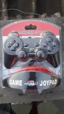 Controle Manete Joystic Usb Analogico Pc Ps2 Game - Online