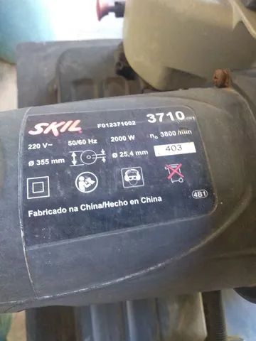 Vendo policorte já com bancada Skil  - Foto 2